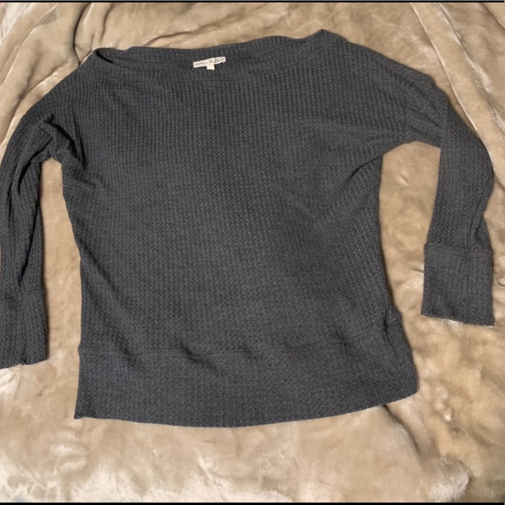 Express off the shoulder shirt